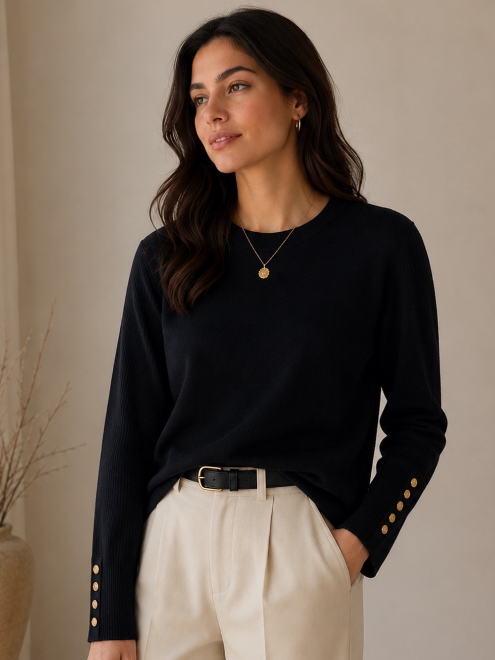 Aleeza Paris Darien Knit Top